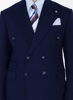 Image of Double Breasted Peak lapel Suit