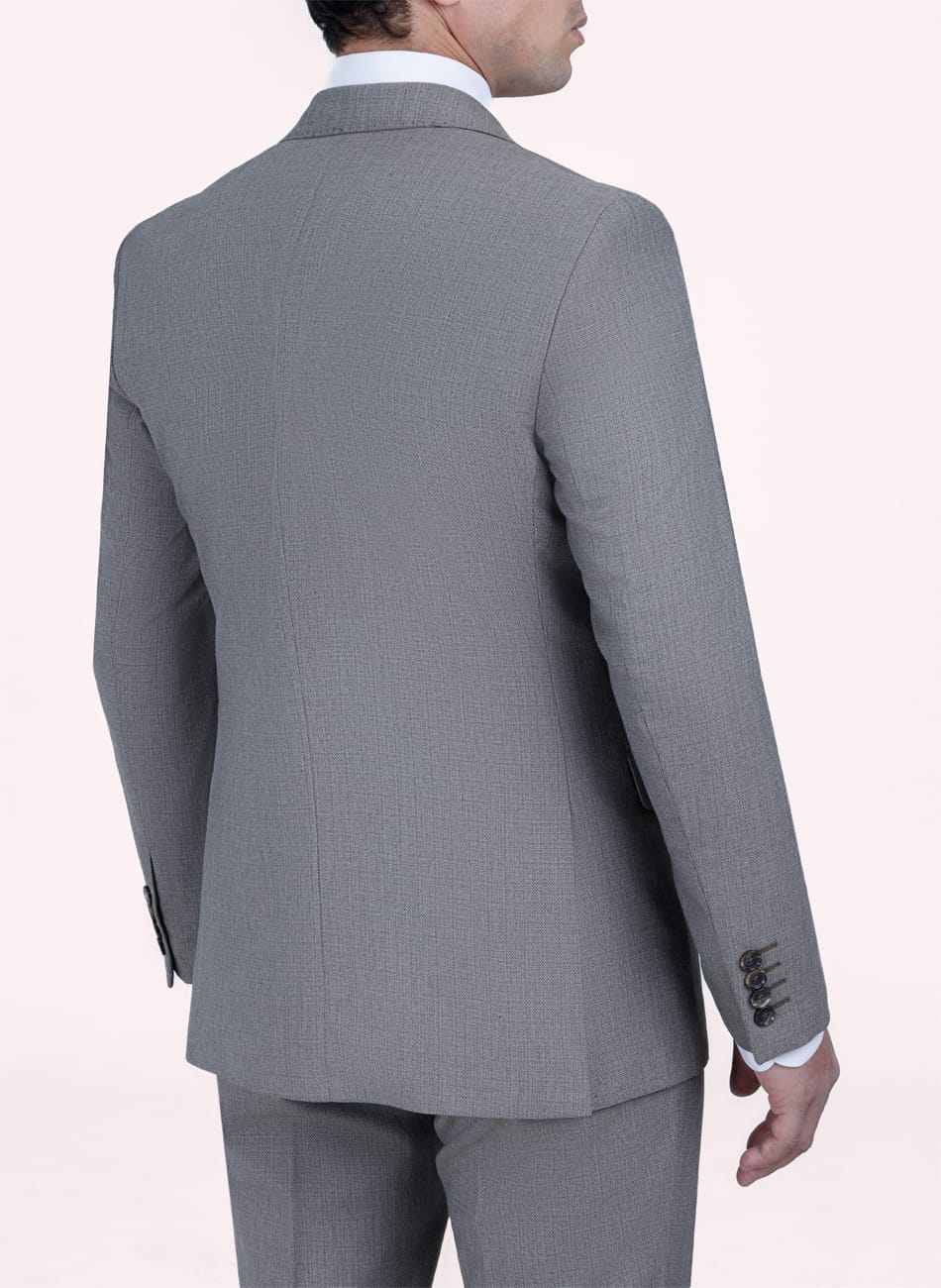 Sharkskin PEAK LAPEL SUIT