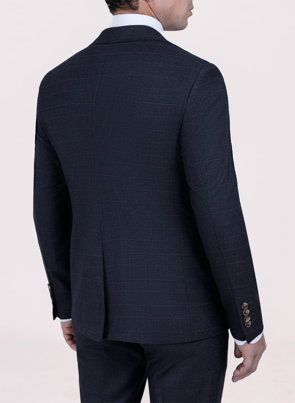 PRINCE OF WALES PEAK LAPEL SUIT