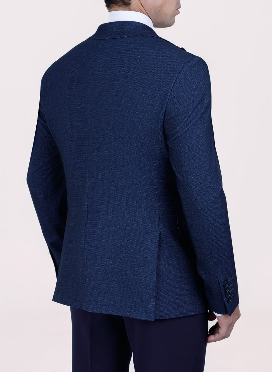 Sharkskin PEAK LAPEL SUIT