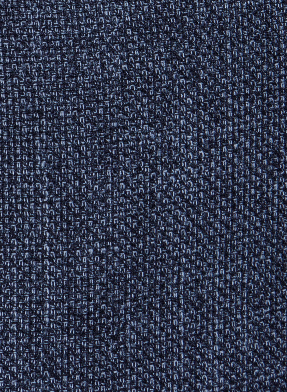 SHARKSKIN NOTCH LAPEL SUIT
