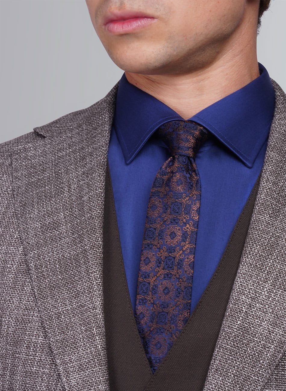 Image of TEXTURES NOTCH LAPELSUIT