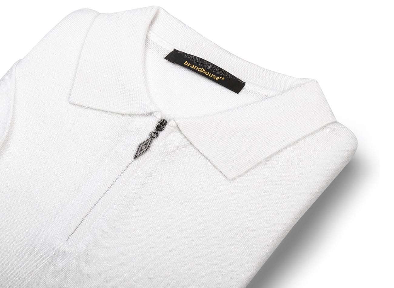 Polo Yaka Half zipper Triko T-Shirt