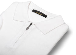 Image of Polo Yaka Half zipper Triko T-Shirt