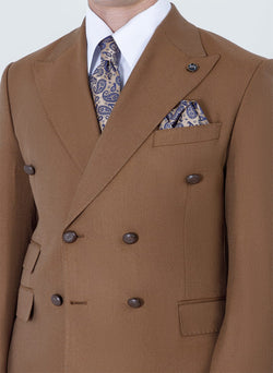 Image of Double Breasted Peak lapel Suit