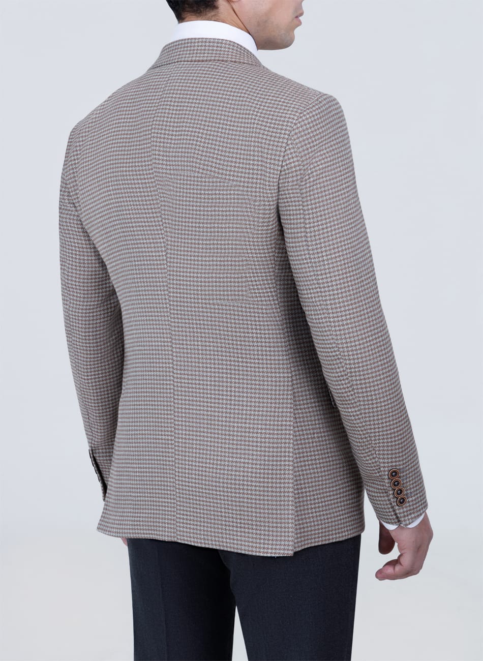 Image of HOUNDSTOOTH NOTCH LAPEL SUIT