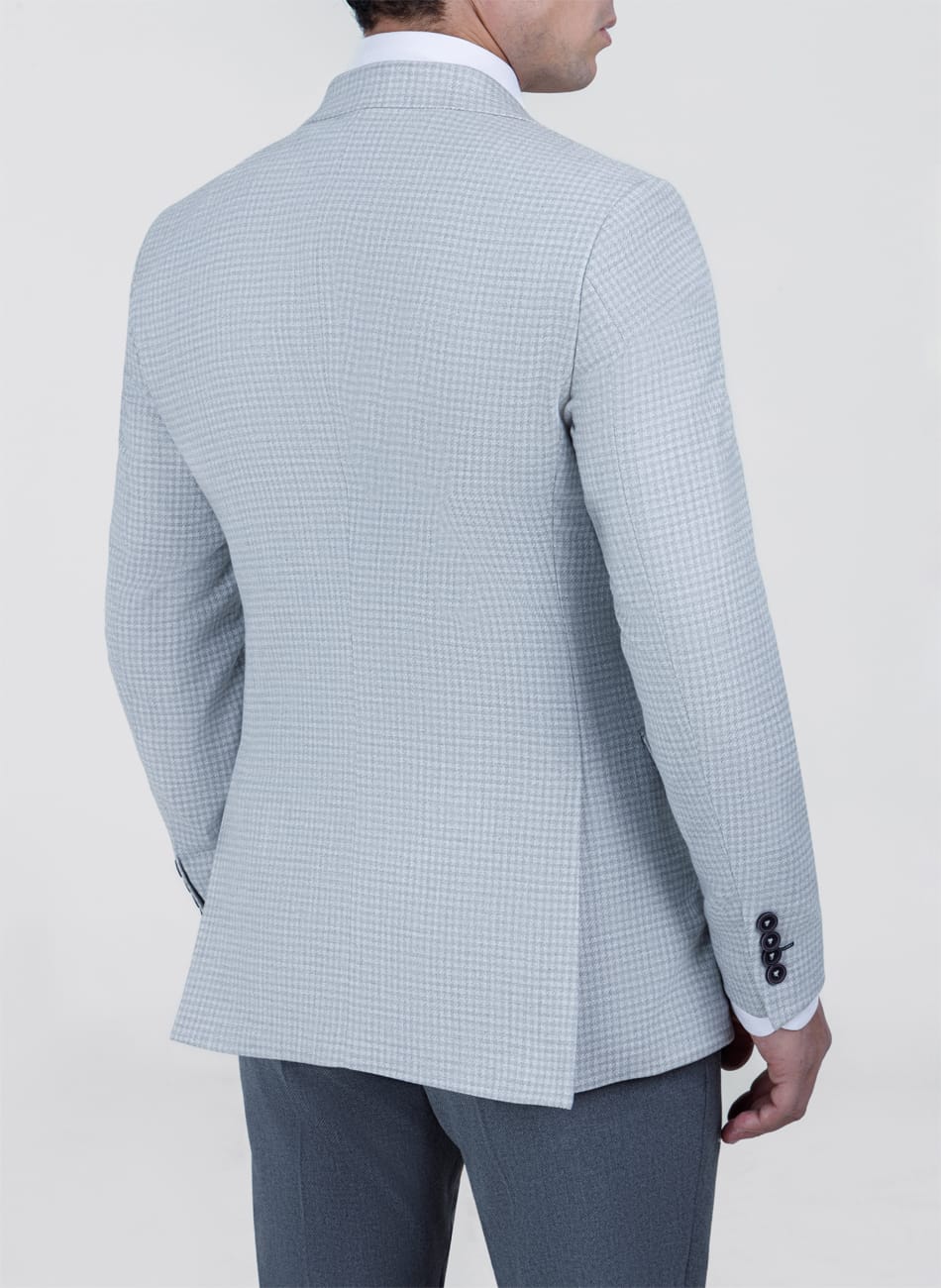Image of HOUNDSTOOTH NOTCH LAPEL SUIT