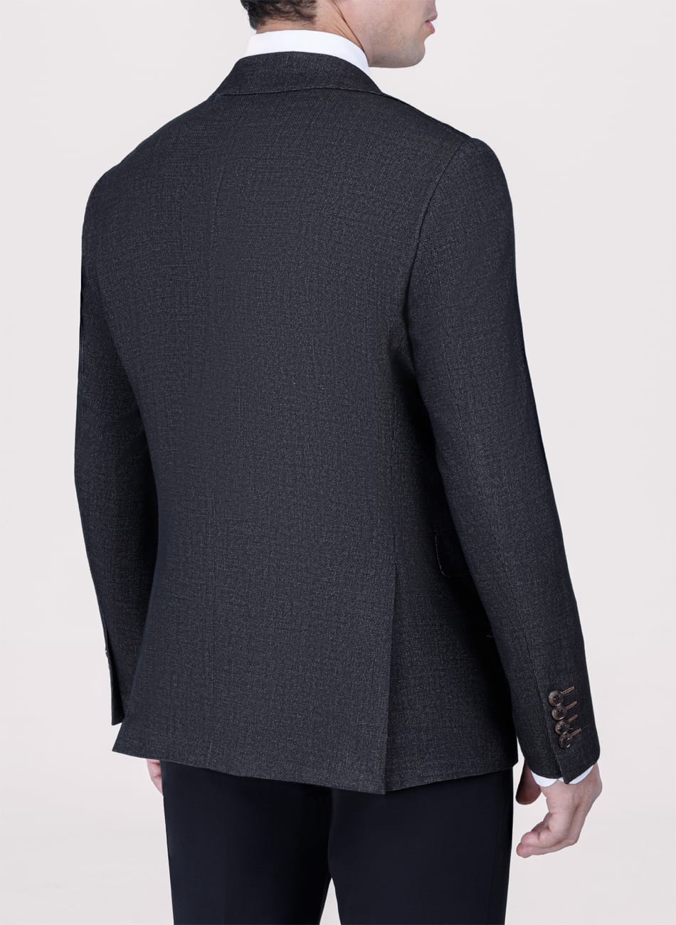 Sharkskin PEAK LAPEL SUIT