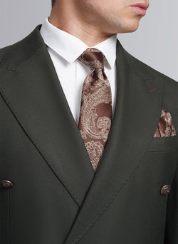 Image of Double breasted serge suit