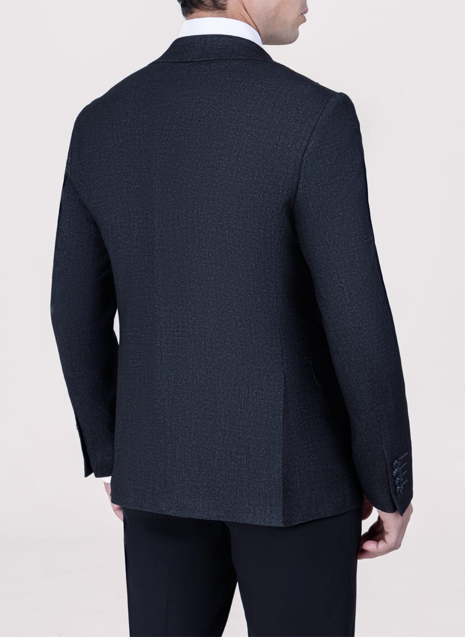 Sharkskin PEAK LAPEL SUIT