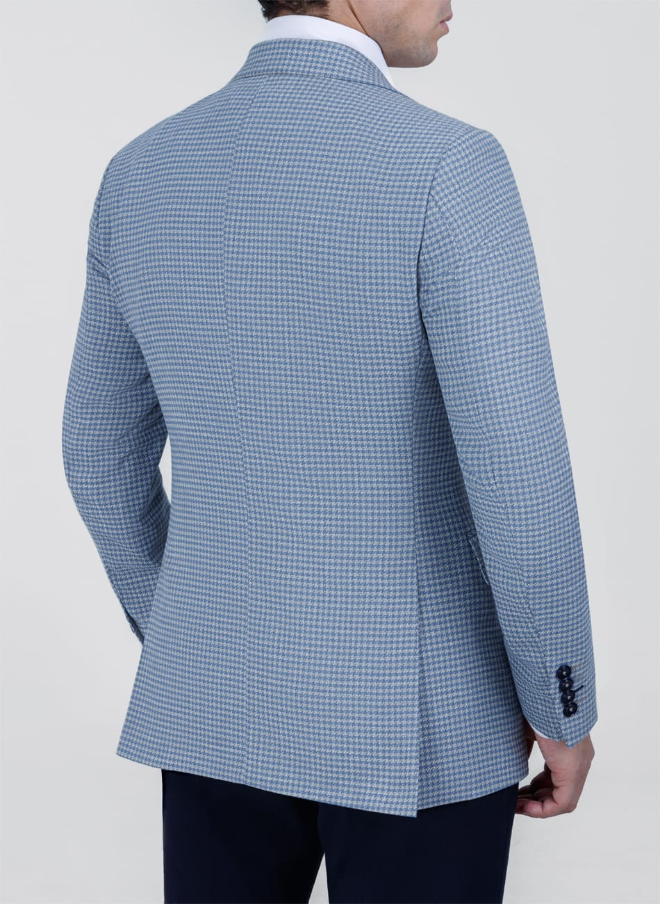 Image of HOUNDSTOOTH NOTCH LAPEL SUIT