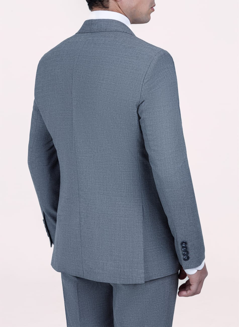 Image of Sharkskin PEAK LAPEL SUIT