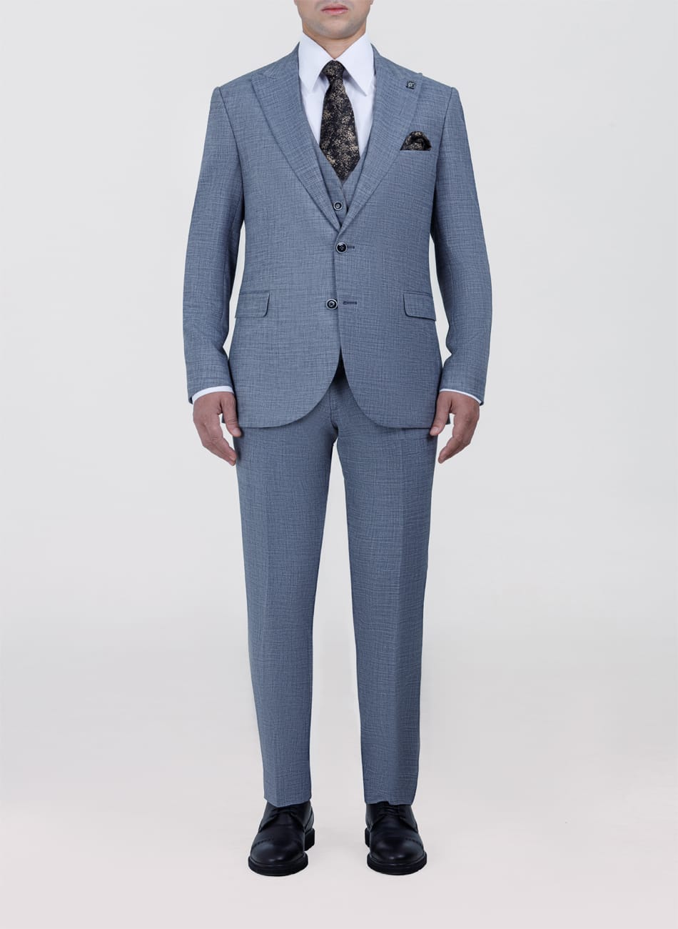 TROPLCAL PEAK LAPEL SUIT