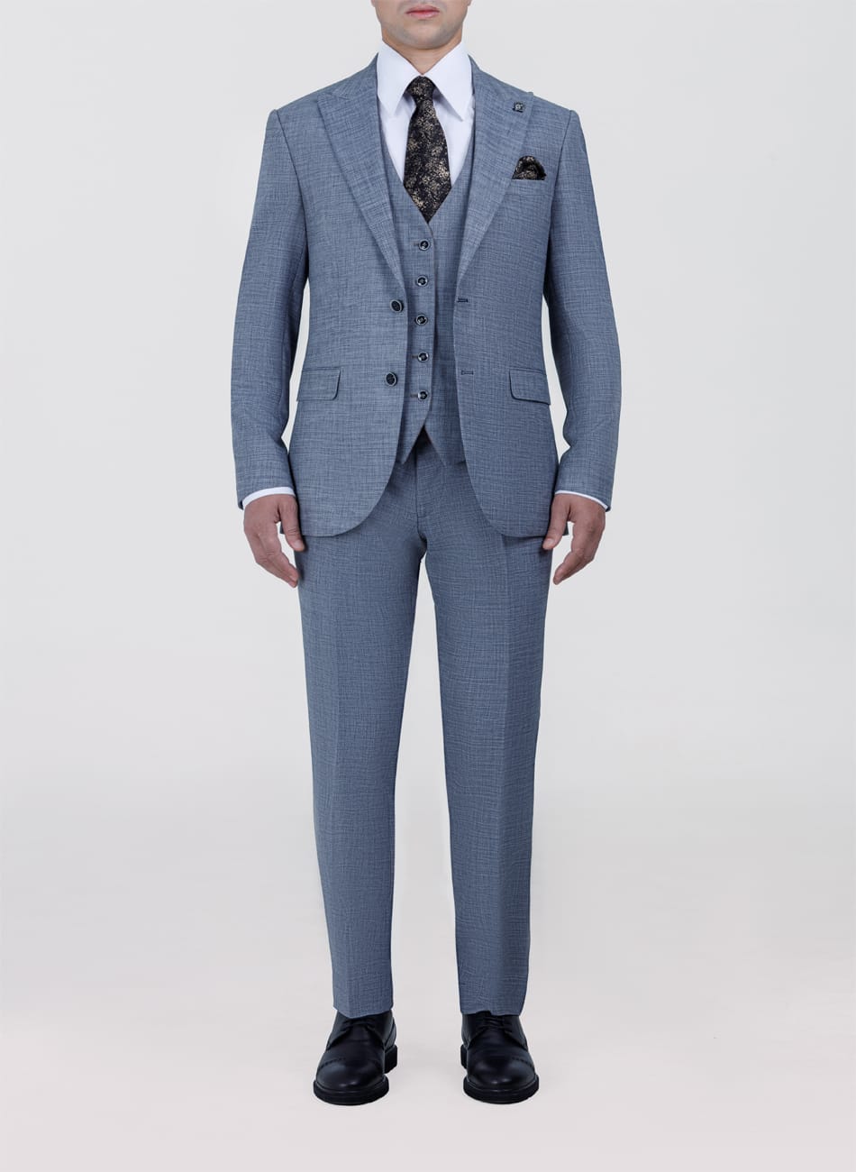TROPLCAL PEAK LAPEL SUIT