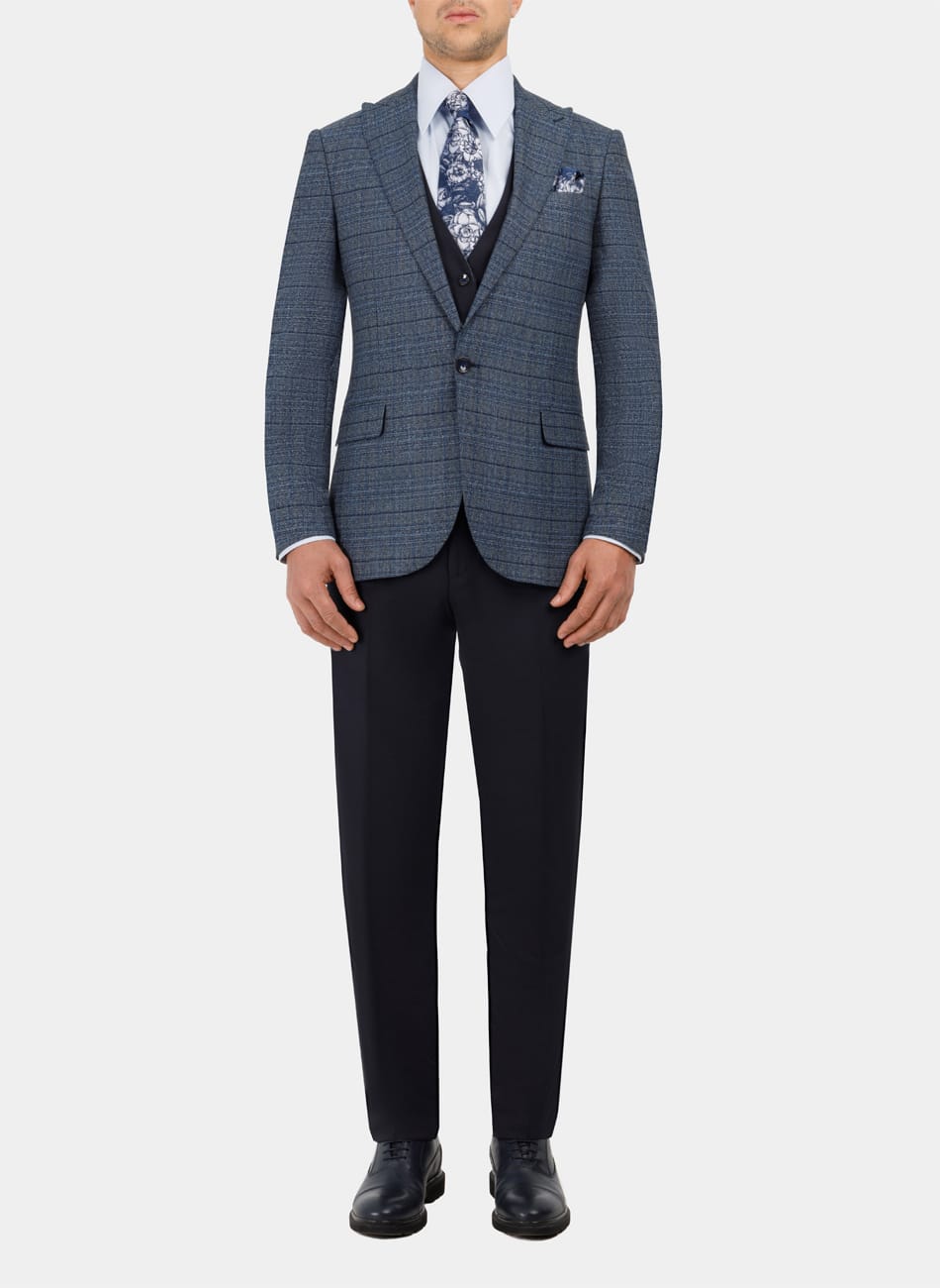 CHIX PEAK LAPEL SUITCHIX PEAK LAPEL SUIT