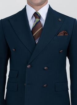 Image of double breasted Peak Lapel suit