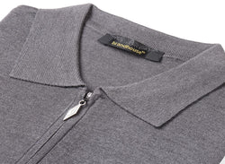 Image of Polo Yaka Half zipper Triko T-Shirt
