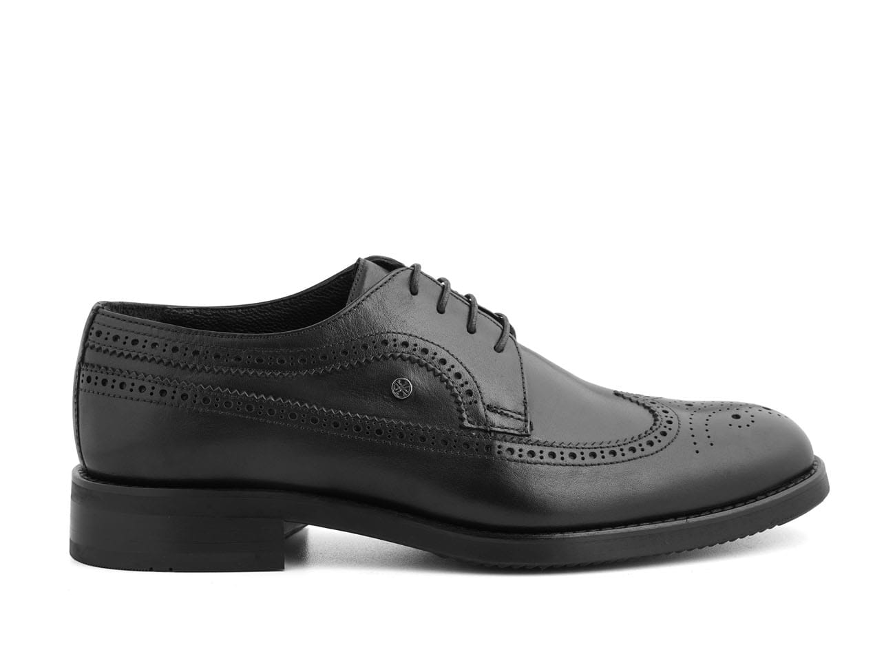 Genuine Leather Wingtip Derbys