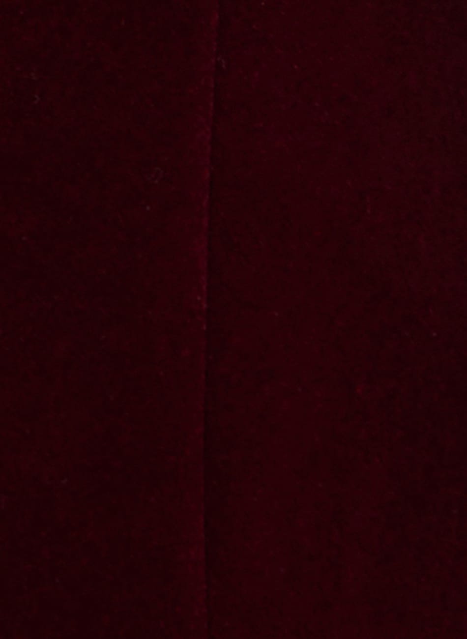 VELVET PEAK LAPEL SUIT