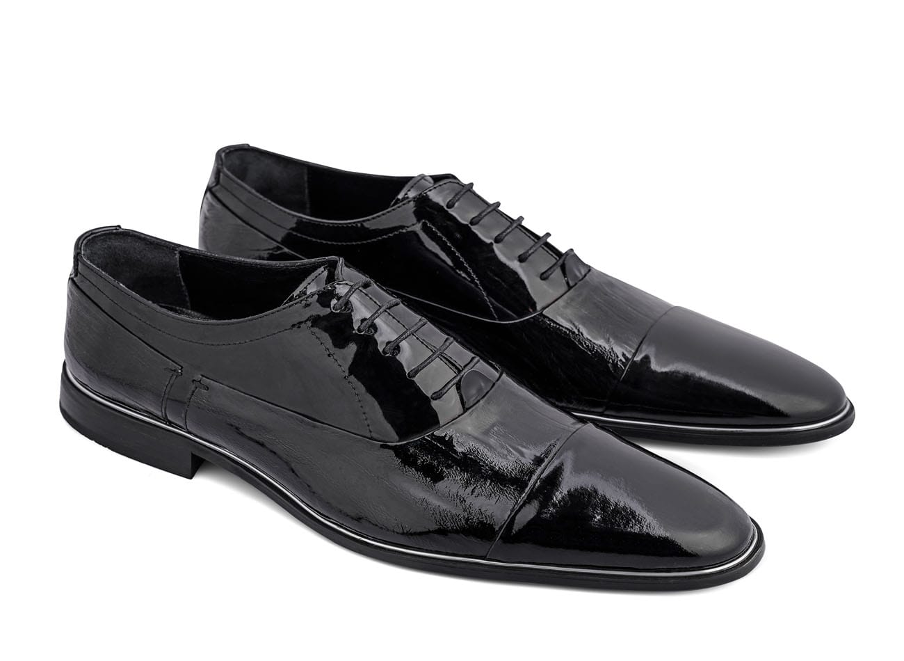 Genuine Leather Plain Toe Oxfords