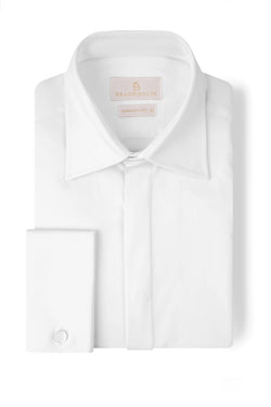 Tailored Slim Fit Shirt in Stretch Fabric – Brand House