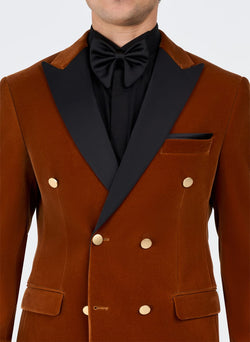 Image of VELVET PEVELVET PEAK LAPEL SUIT AK LAPEL SUIT