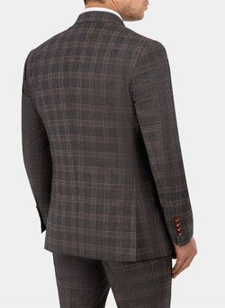 Image of DOUBLE BREASTED PEAK LAPEL SUIT