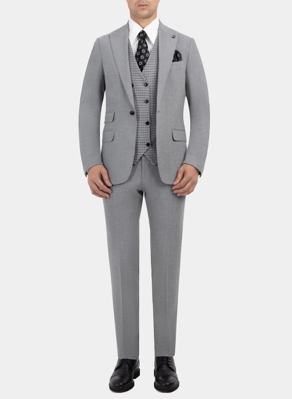 CLASSIC  PEAK LAPEL SUIT