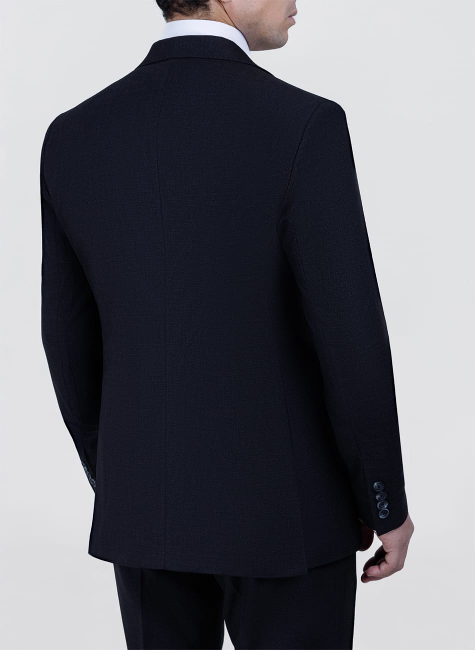 Sharkskin PEAK LAPEL SUIT