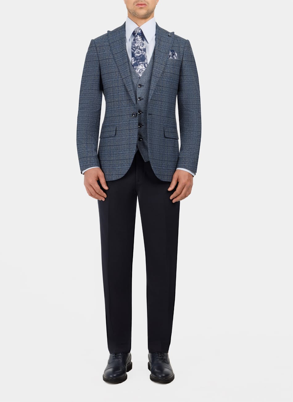CHIX PEAK LAPEL SUITCHIX PEAK LAPEL SUIT