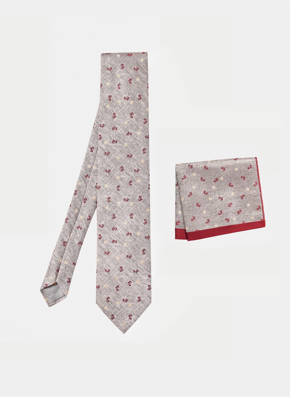 FLOWERY TIE