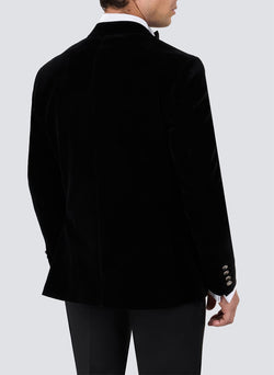 Image of VELVET PEAK LAPEL SUIT