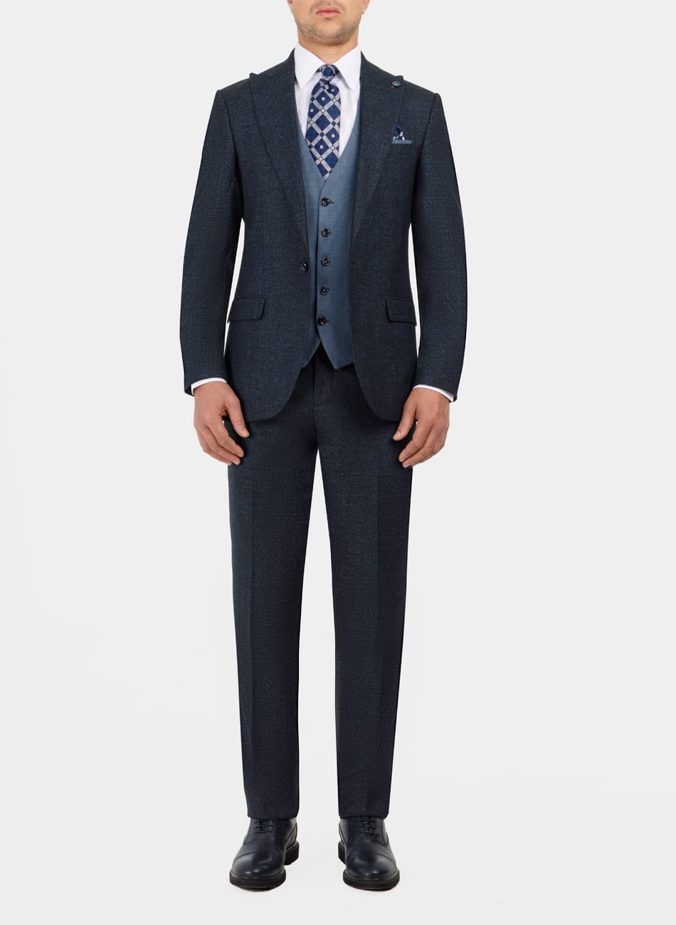 P.K PEAK LAPEL SUIT