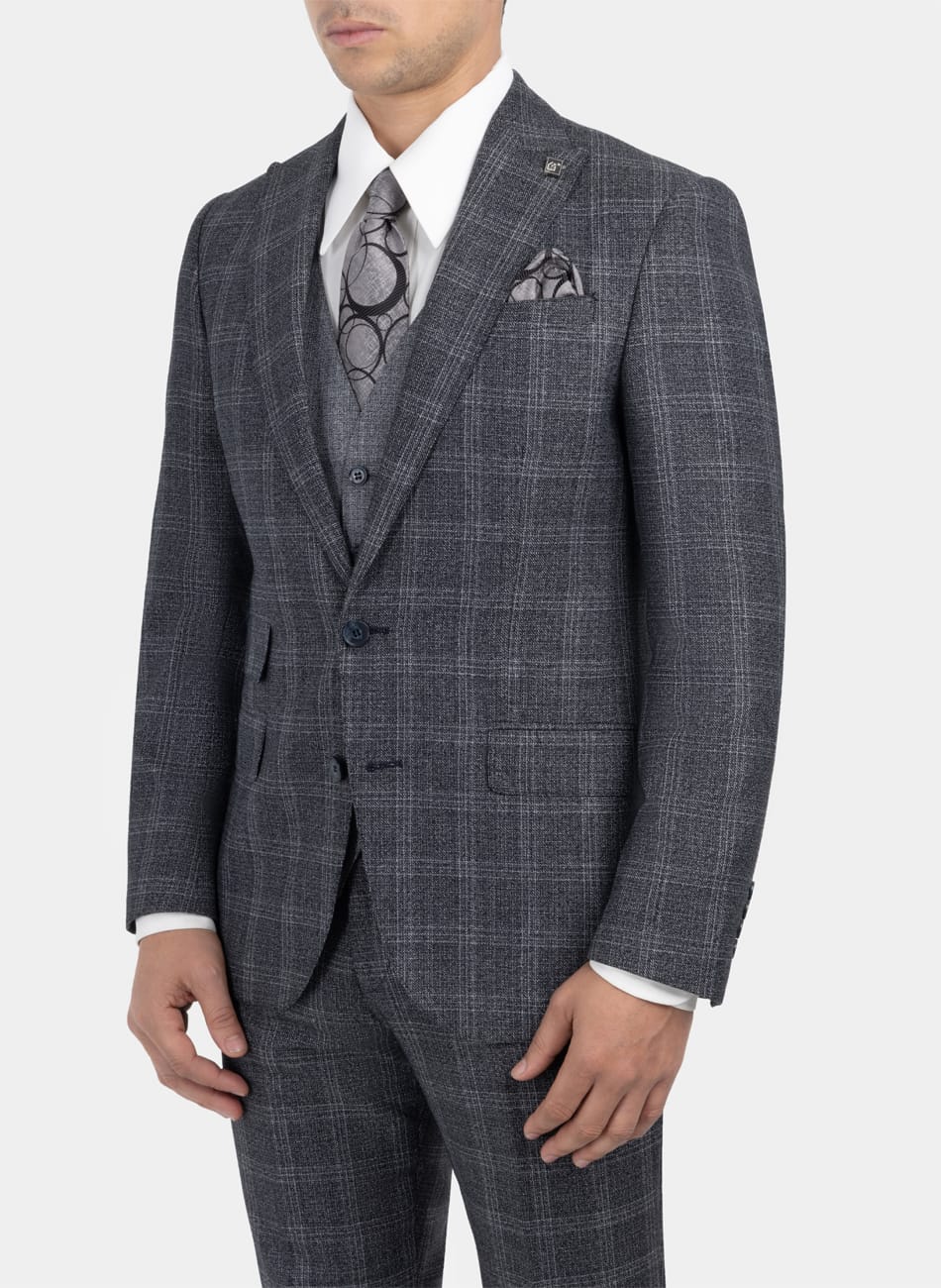 Image of CHIX PEAK LAPEL SUIT