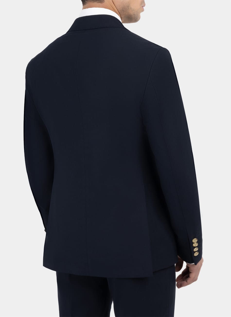 Image of DOUBLE BREASTED PEAK LAPEL SUIT