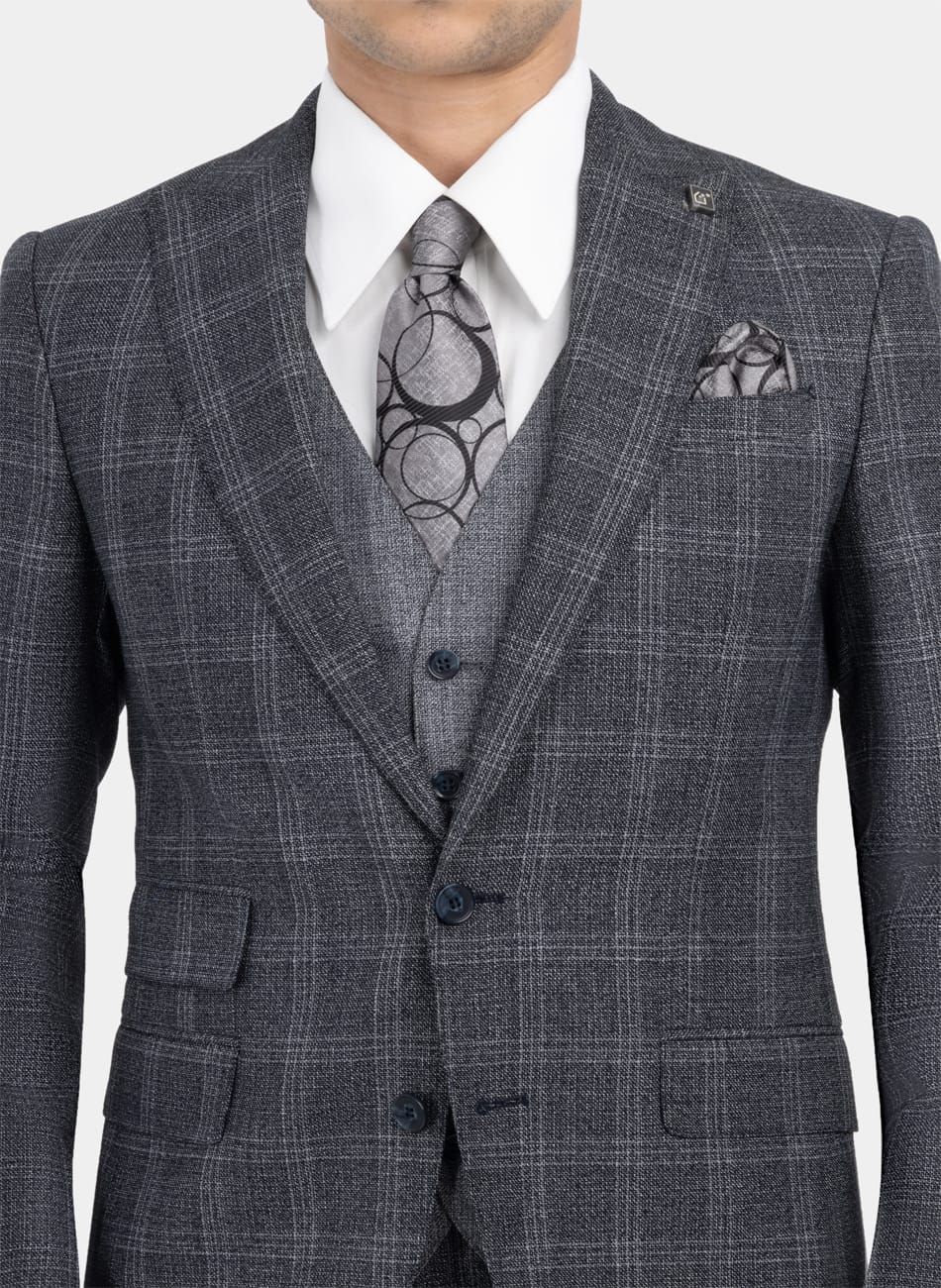 Image of CHIX PEAK LAPEL SUIT