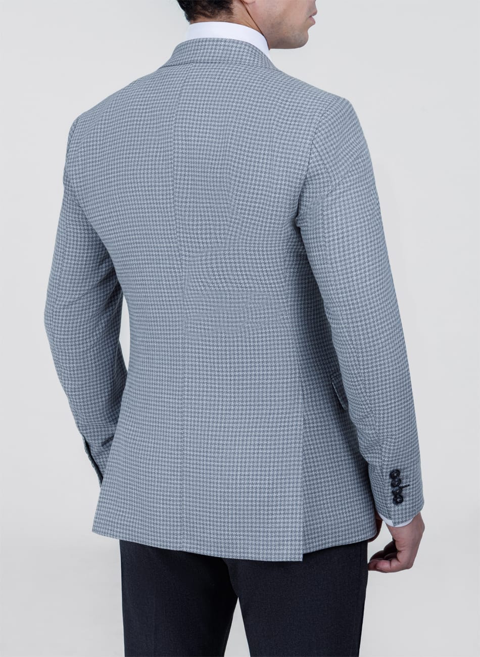 Image of HOUNDSTOOTH NOTCH LAPEL SUIT