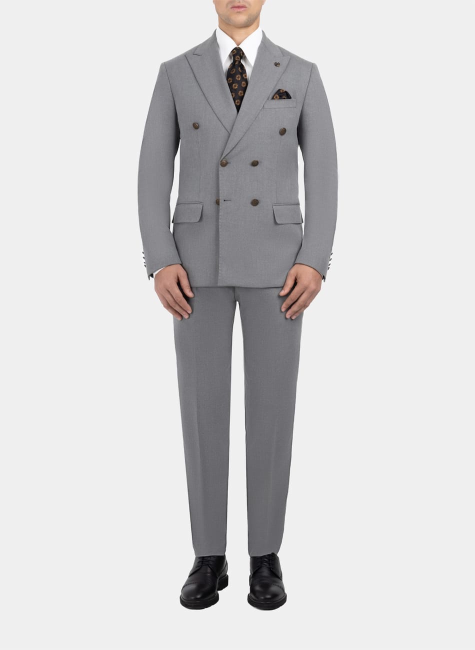 CLASSIC  PEAK LAPEL SUIT