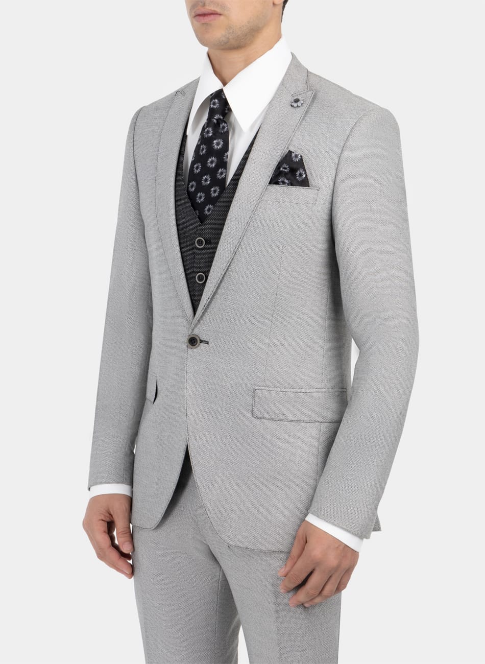 P.K PEAK LAPEL SUIT