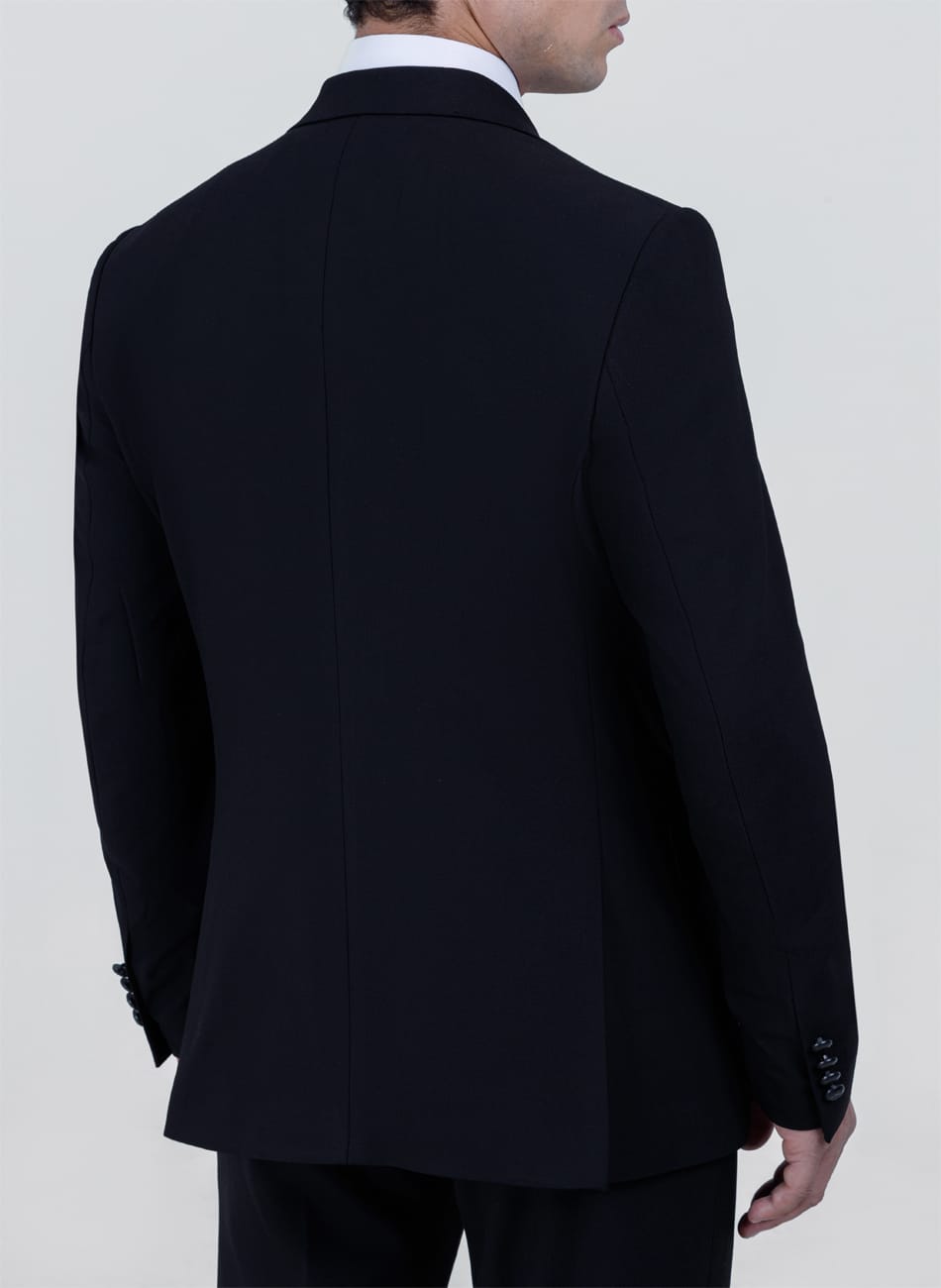 double breasted Peak Lapel suit