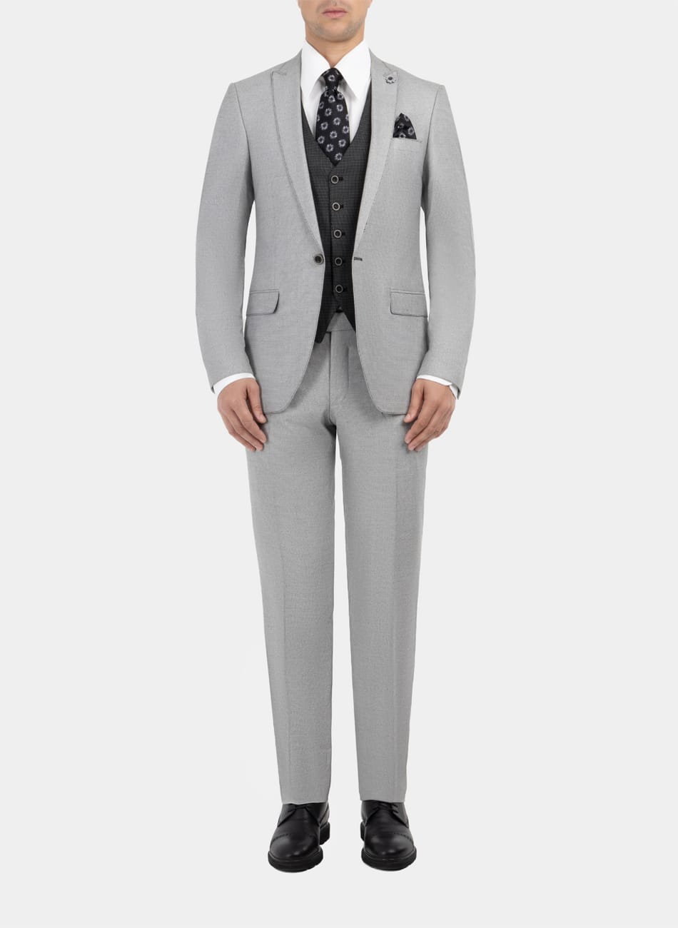 P.K PEAK LAPEL SUIT