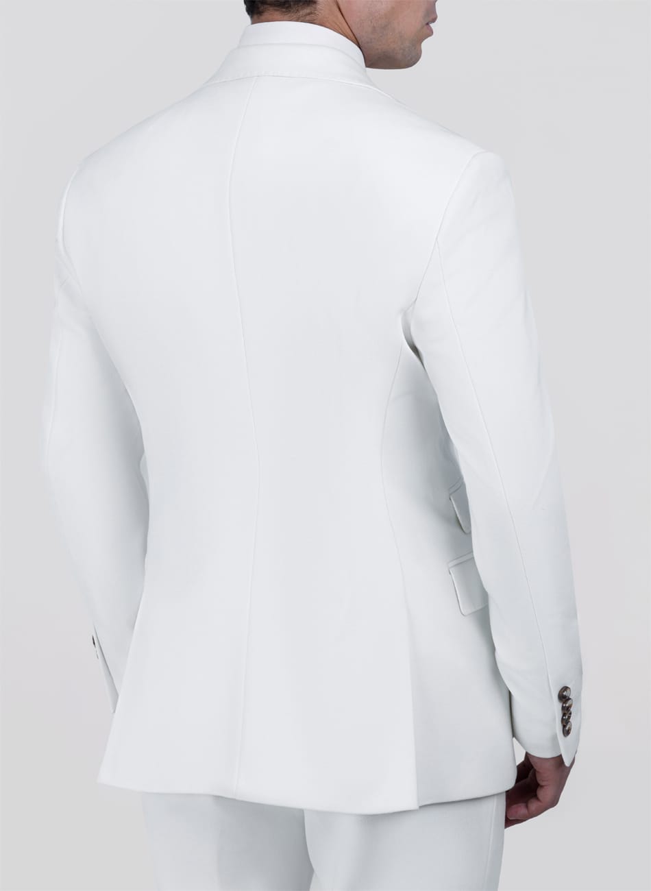 double breasted Peak Lapel suit