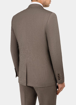 Image of STRIPED PEAK LAPEL SUIT