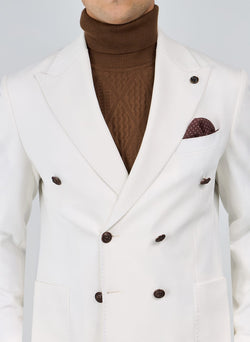 Image of double breasted Peak Lapel suit