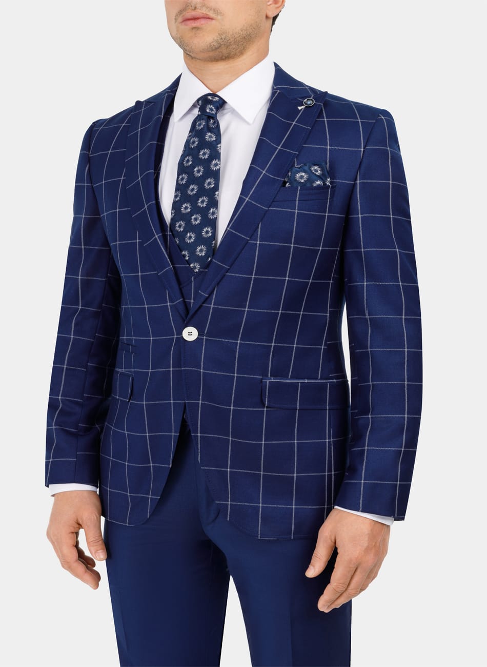 Image of CHIX PEAK LAPEL SUIT