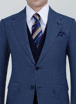 Image of HOUNDSTOOTH NOTCH LAPEL SUIT