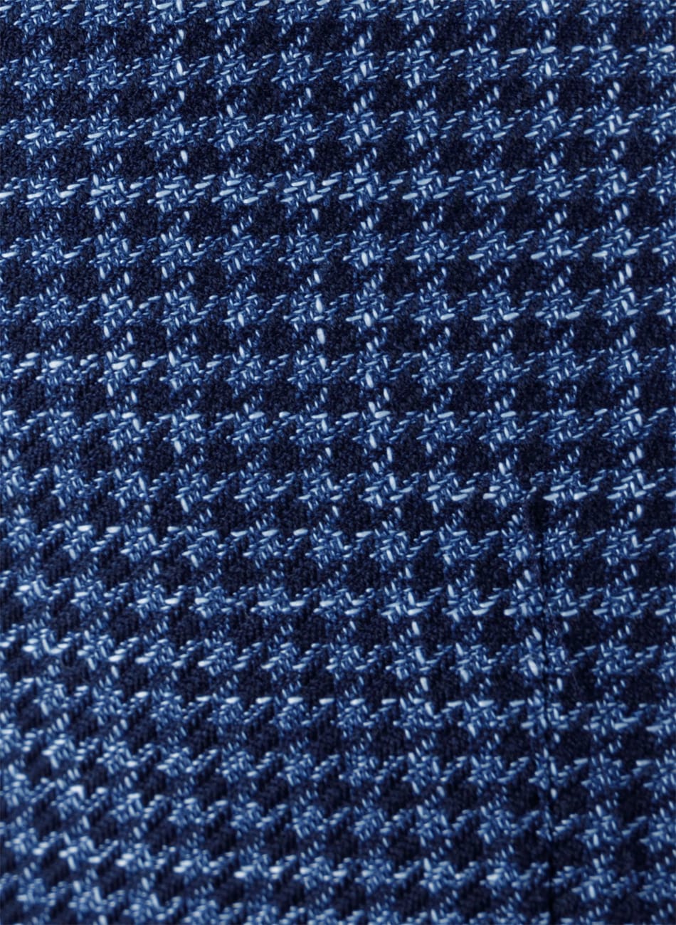 Image of HOUNDSTOOTH NOTCH LAPEL SUIT