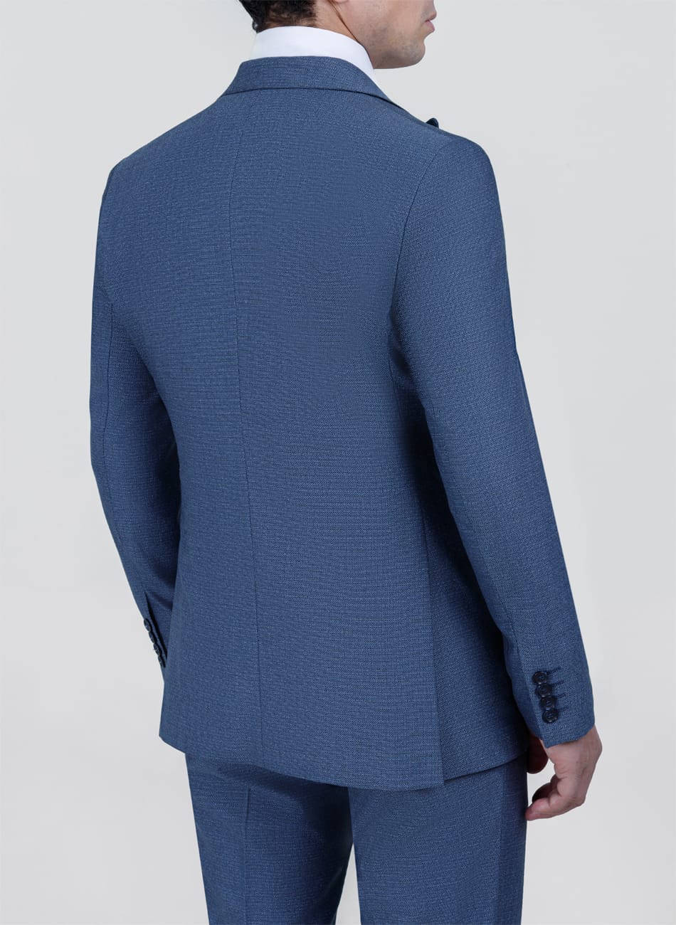 Image of Sharkskin PEAK LAPEL SUIT