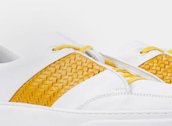 Image of side band Derby sneaker