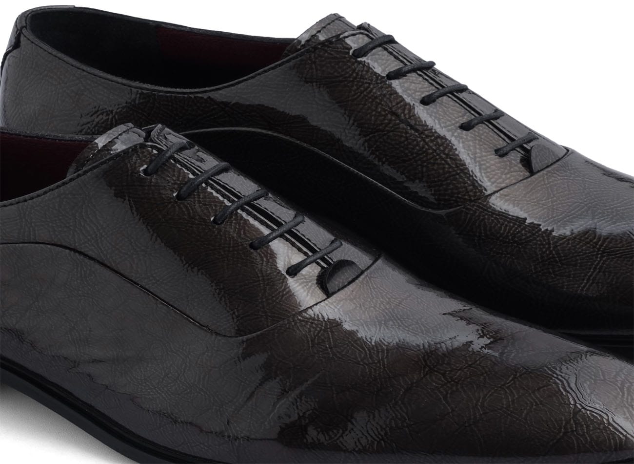Genuine Leather Plain Toe Oxfords